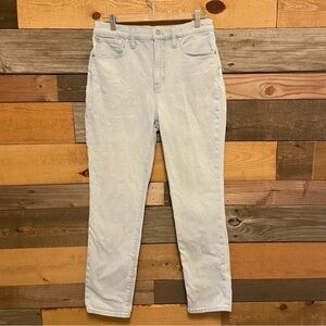 NWOT Madewell the perfect vintage jean High Rise Light Blue Jeans
